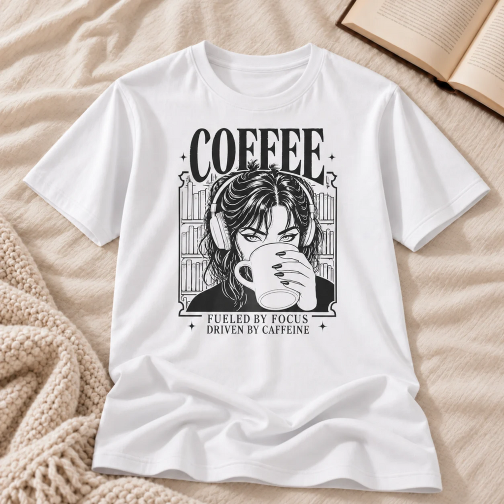 Fueled by Focus, Driven by Caffeine T-Shirt