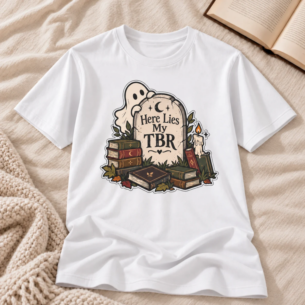 Here Lies My TBR T-shirt