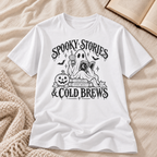 Spooky Stories & Cold Brews T-shirt