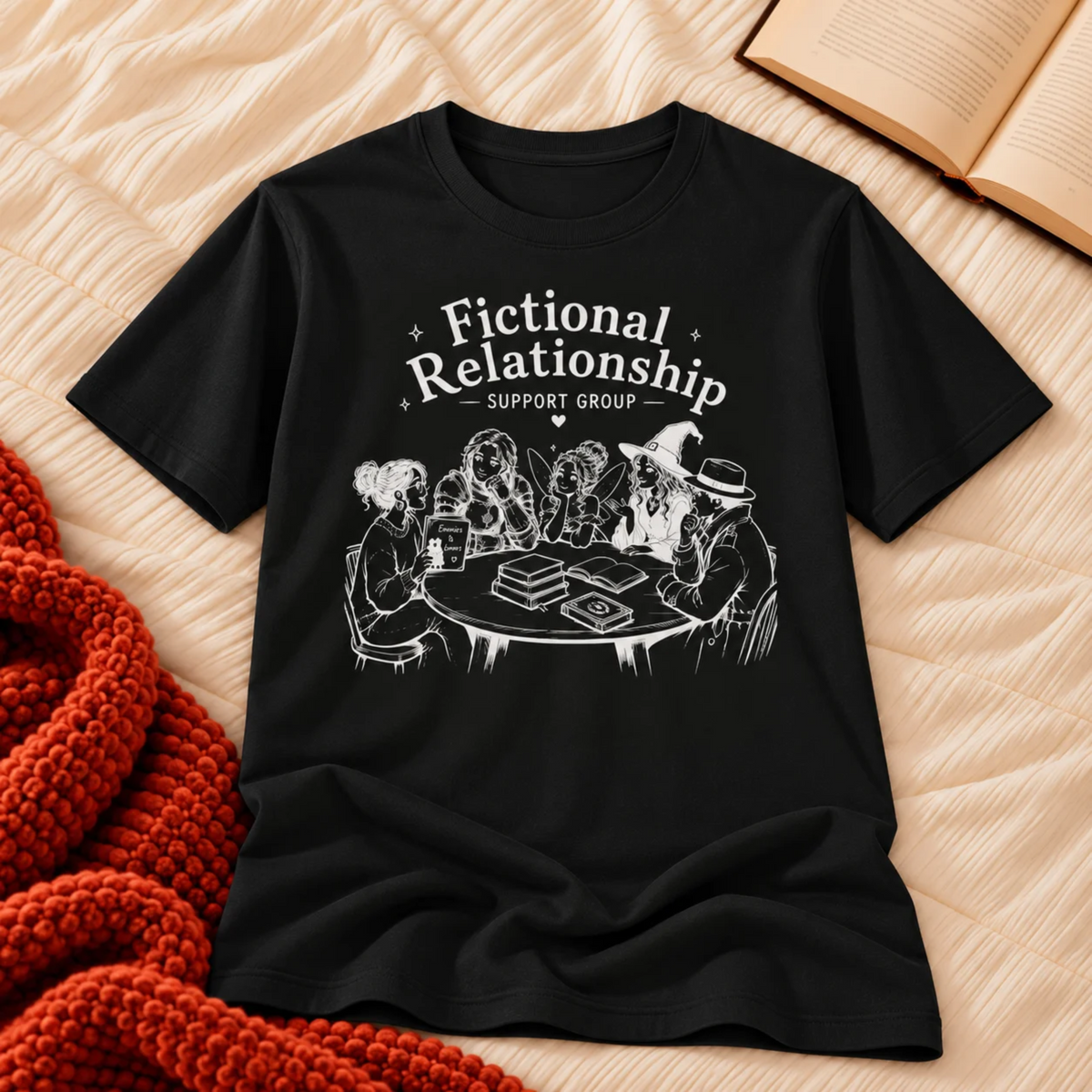 Fictional Relationship Support Group T-Shirt