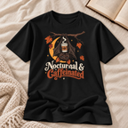 Nocturnal & Caffeinated T-shirt