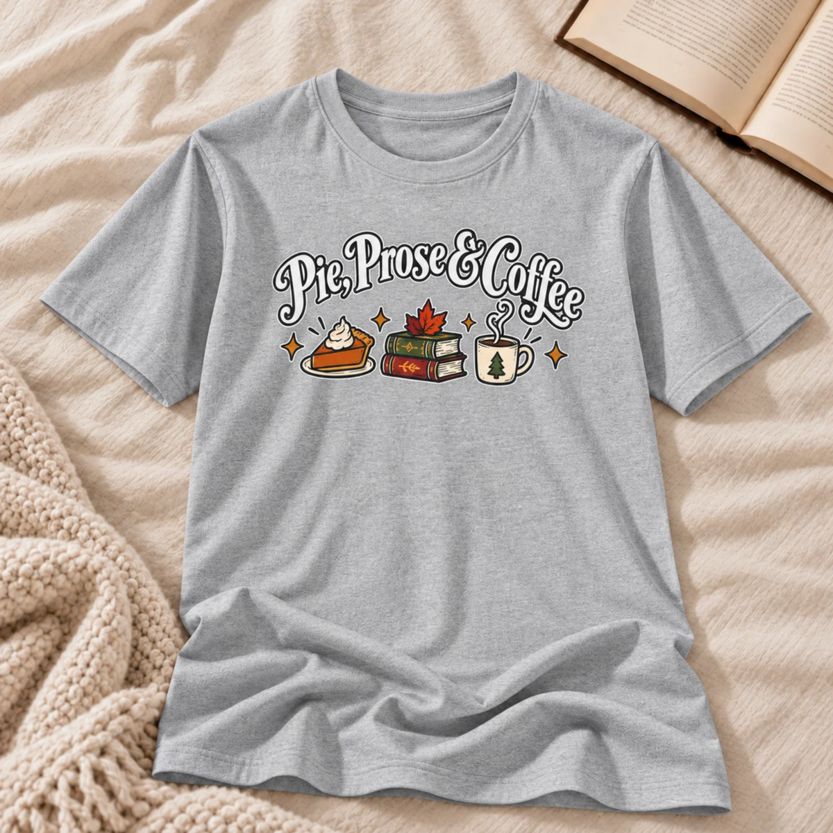 Pie, Prose & Coffee T-shirt