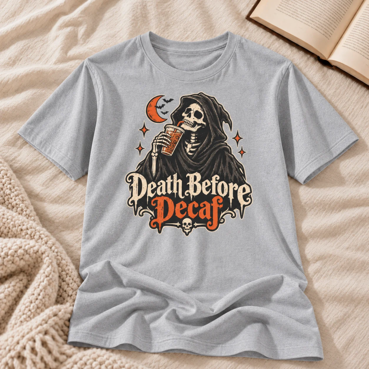 Death Before Decaf T-shirt