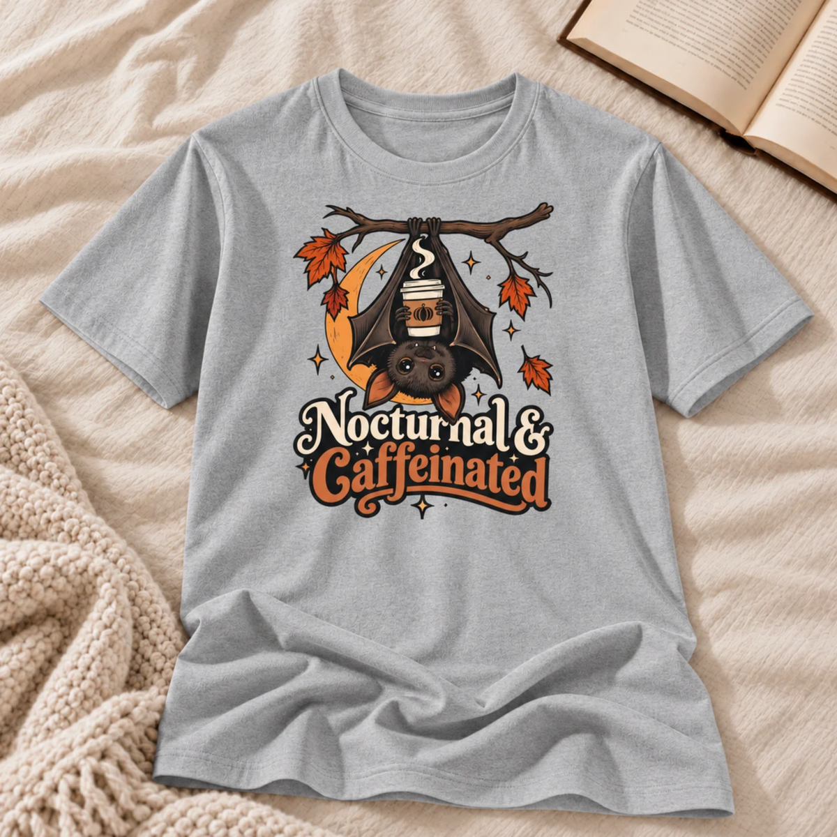 Nocturnal & Caffeinated T-shirt