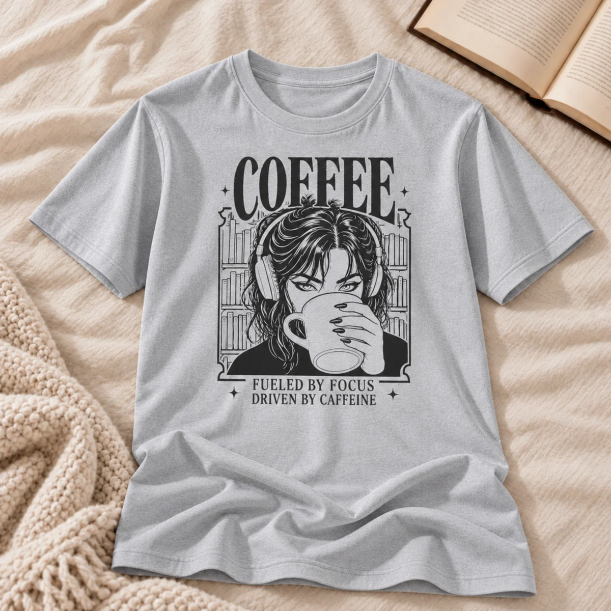 Fueled by Focus, Driven by Caffeine T-Shirt