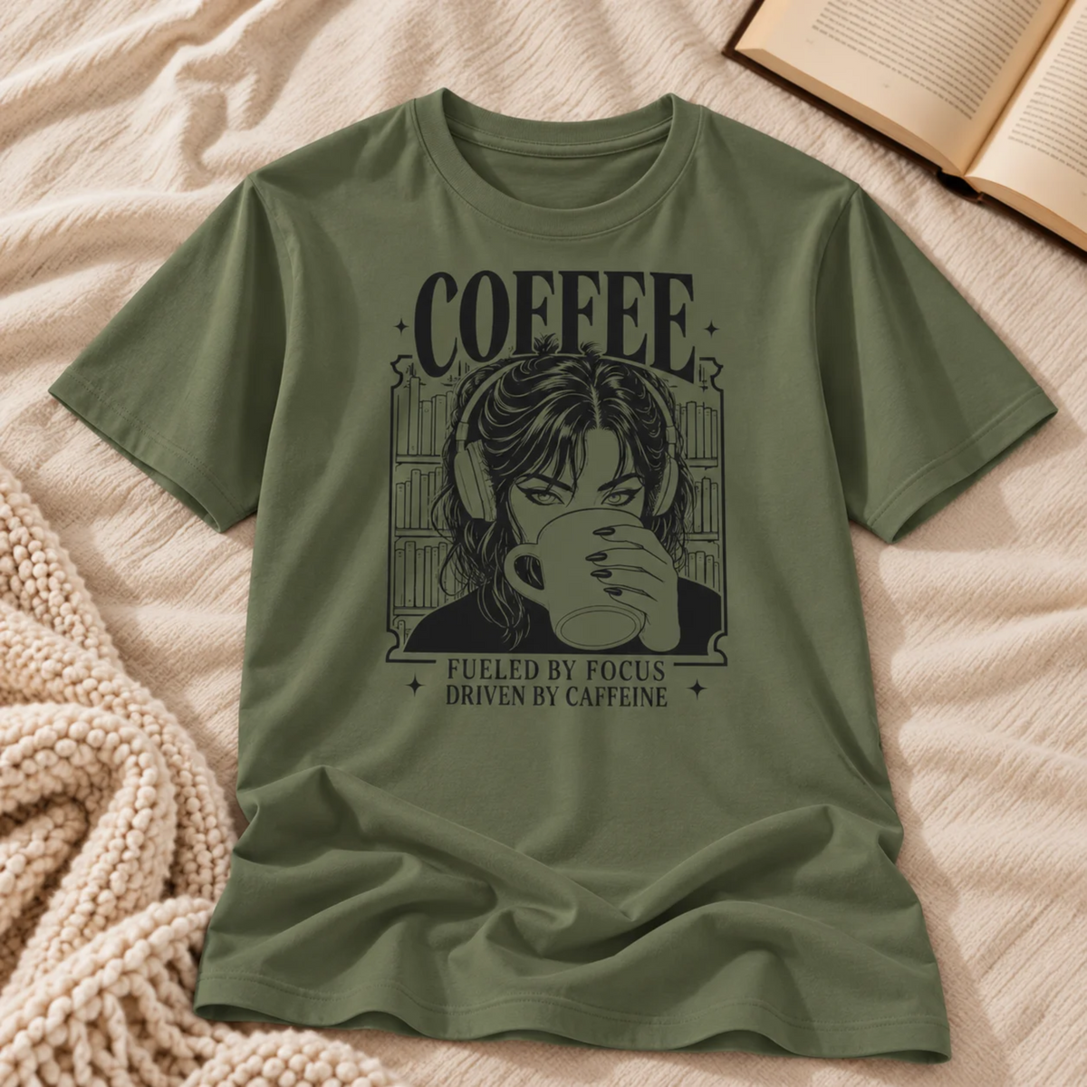Fueled by Focus, Driven by Caffeine T-Shirt