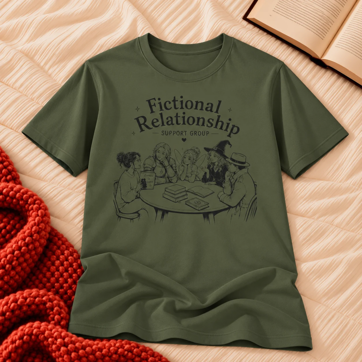 Fictional Relationship Support Group T-Shirt