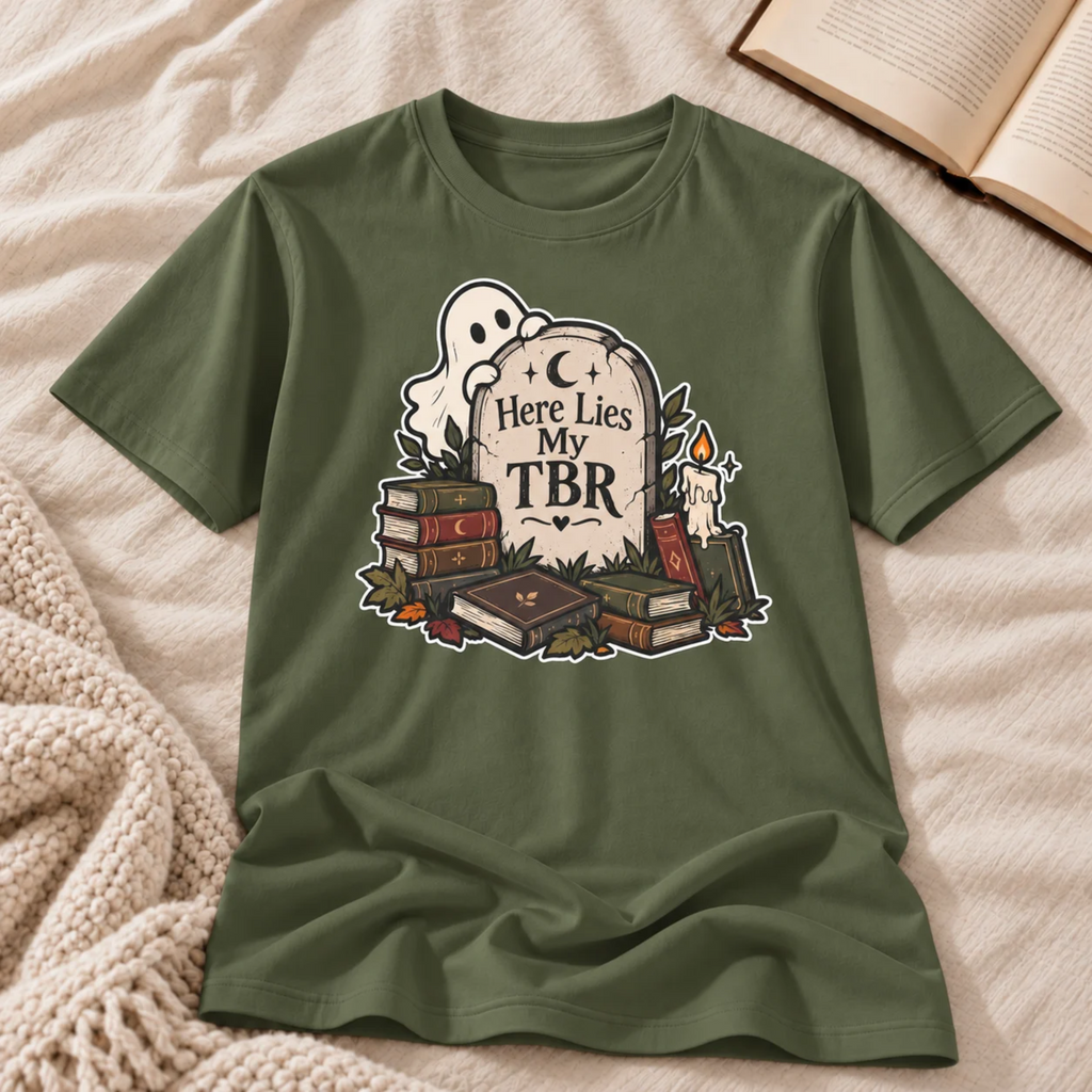 Here Lies My TBR T-shirt