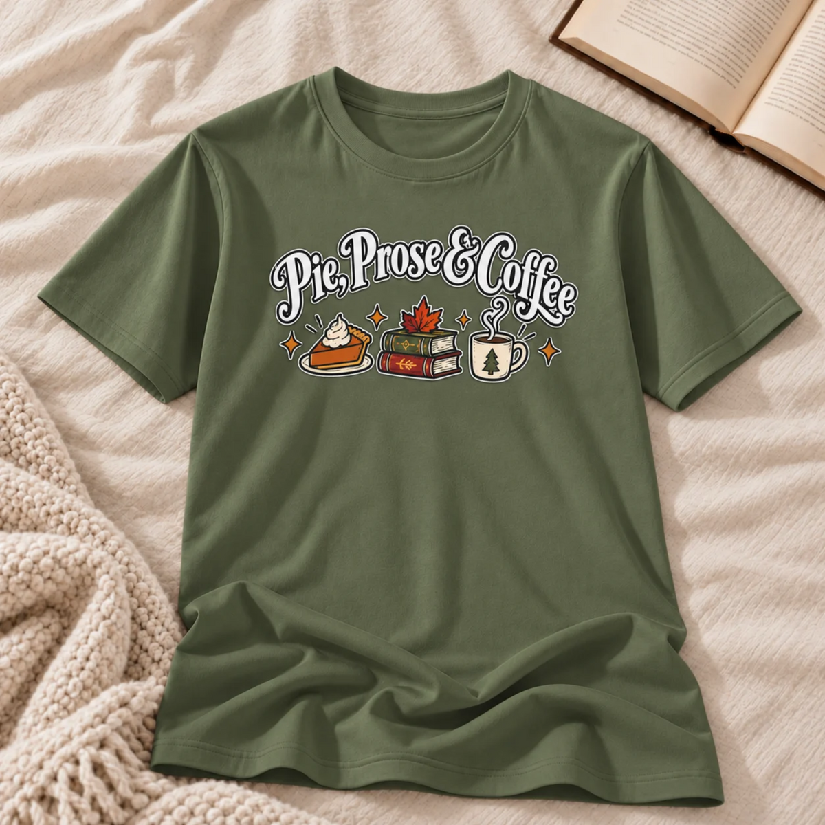 Pie, Prose & Coffee T-shirt
