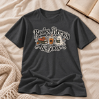 Books, Brews & Boos T-shirt