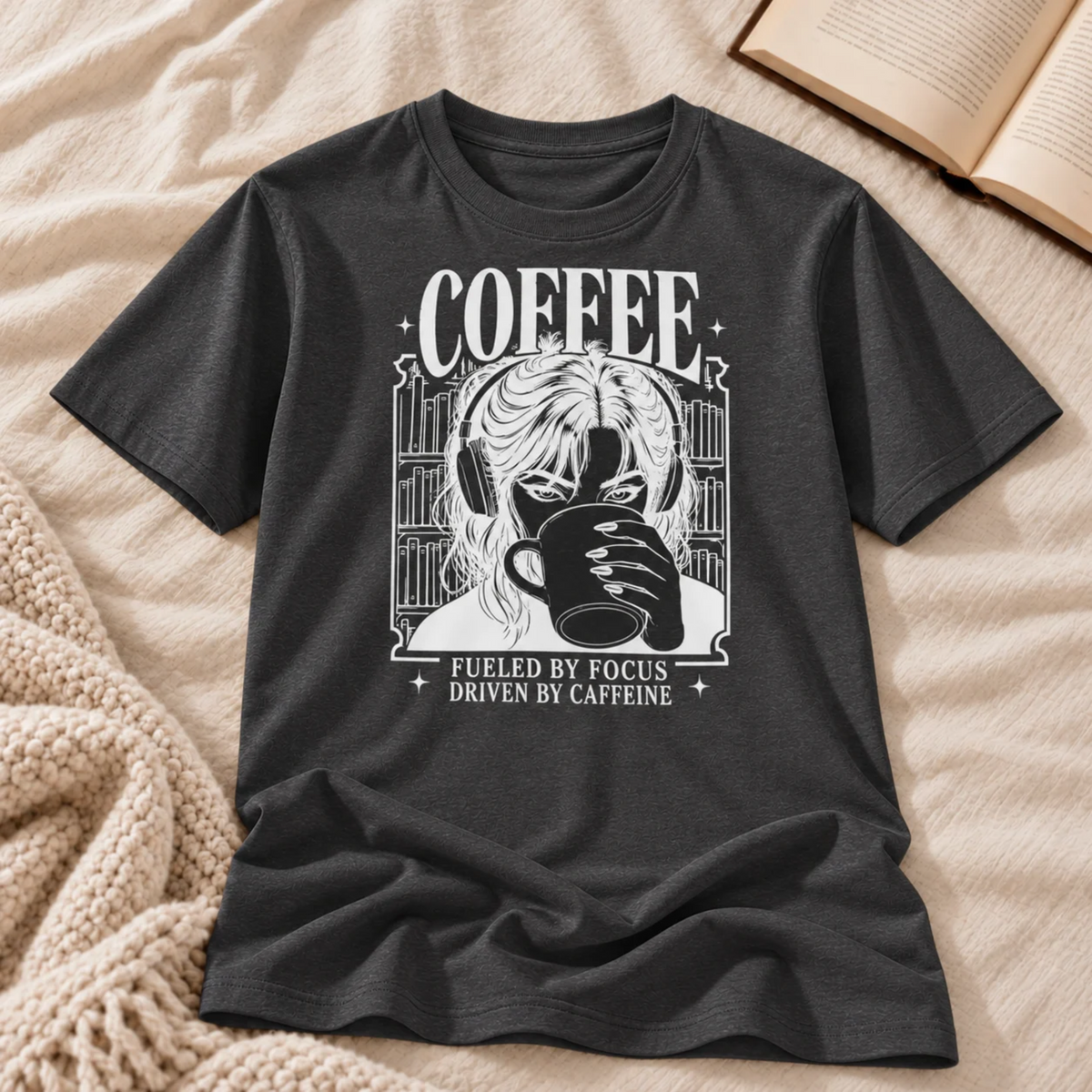 Fueled by Focus, Driven by Caffeine T-Shirt