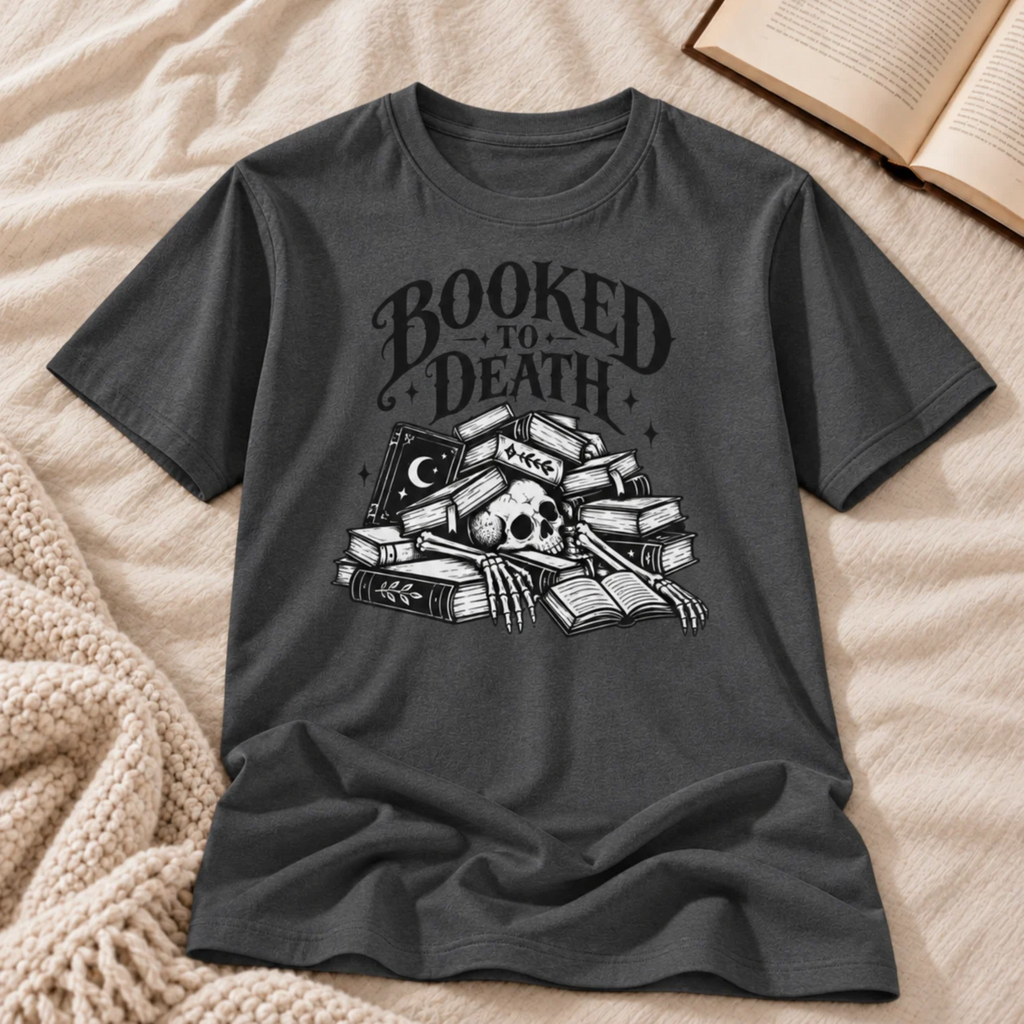 Booked to Death T-shirt