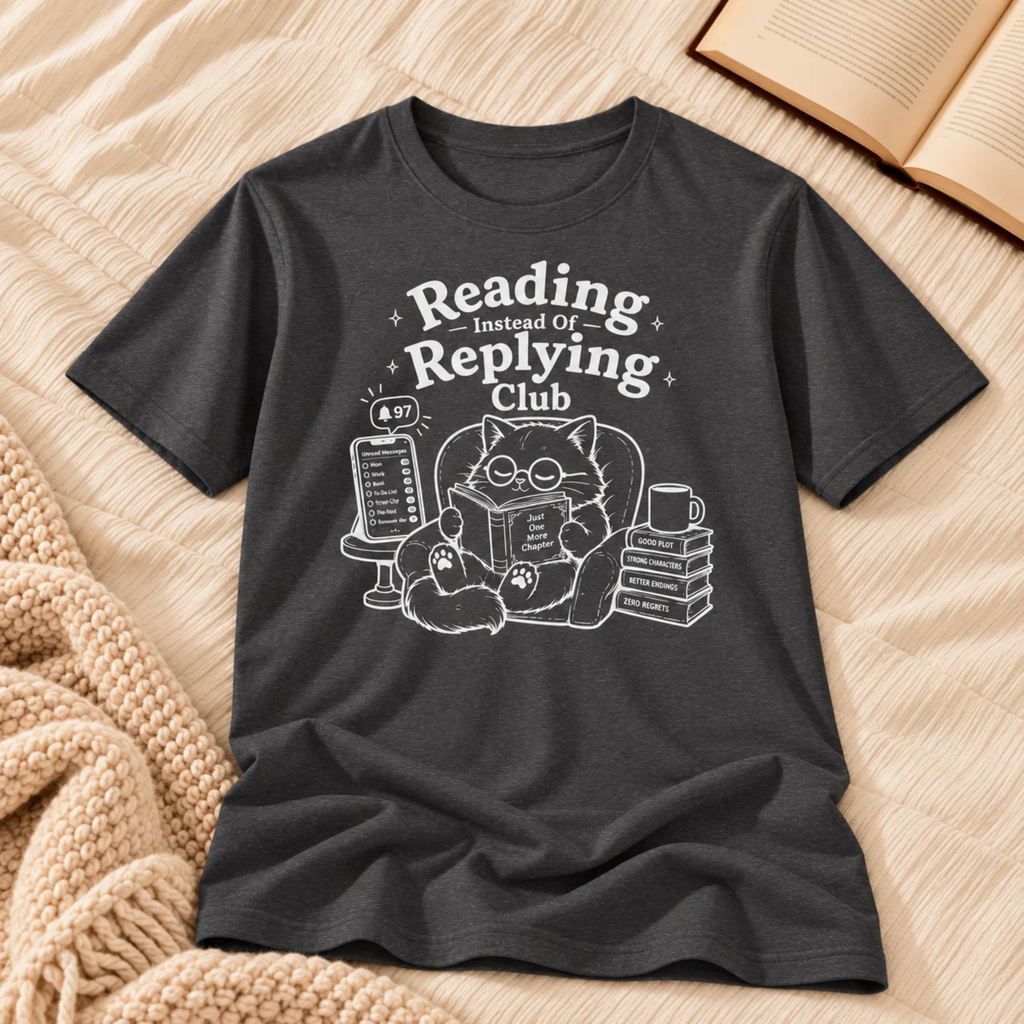 Reading Instead of Replying T-Shirt