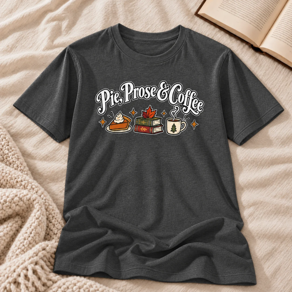 Pie, Prose & Coffee T-shirt