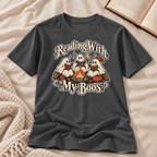 Reading With My Boos T-shirt