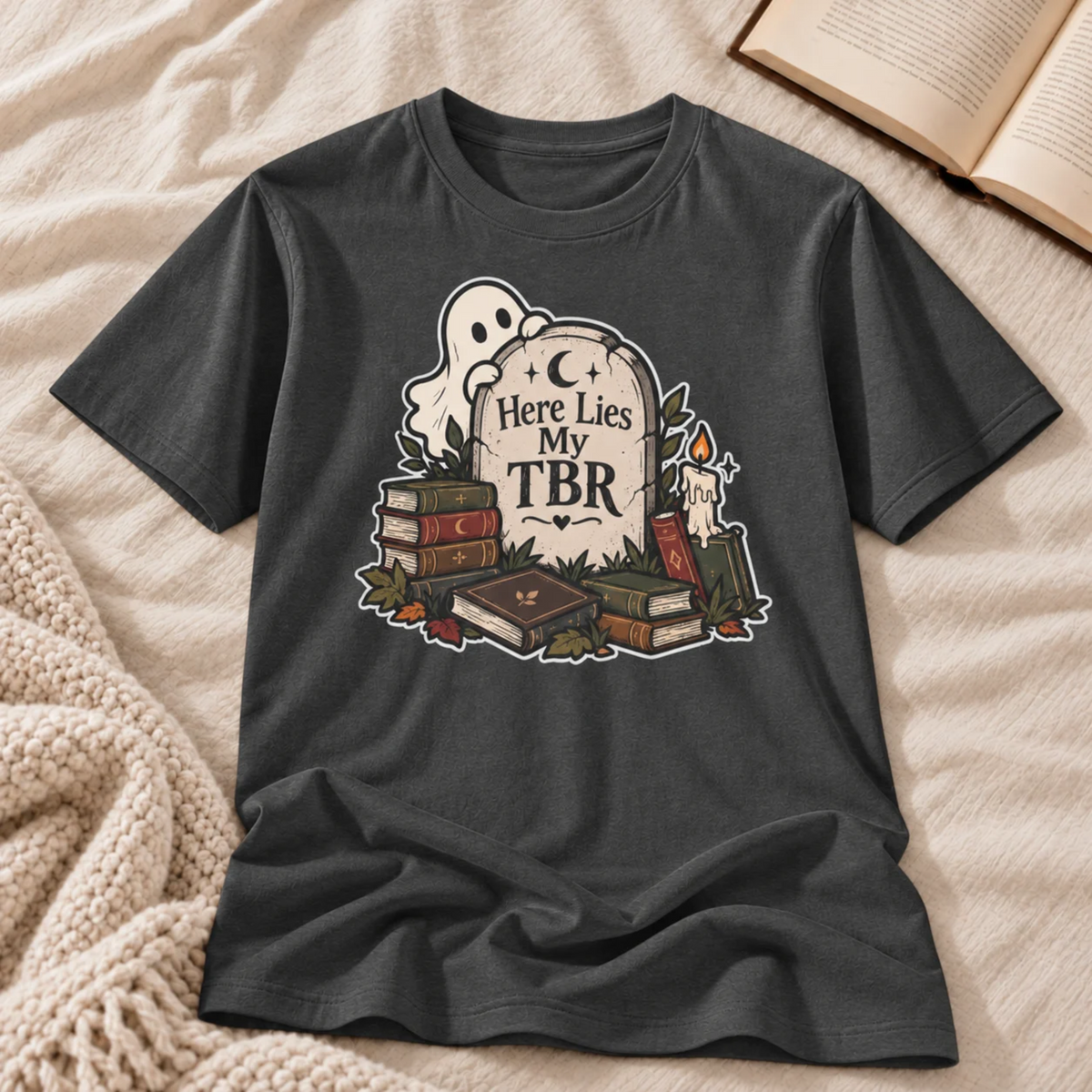 Here Lies My TBR T-shirt
