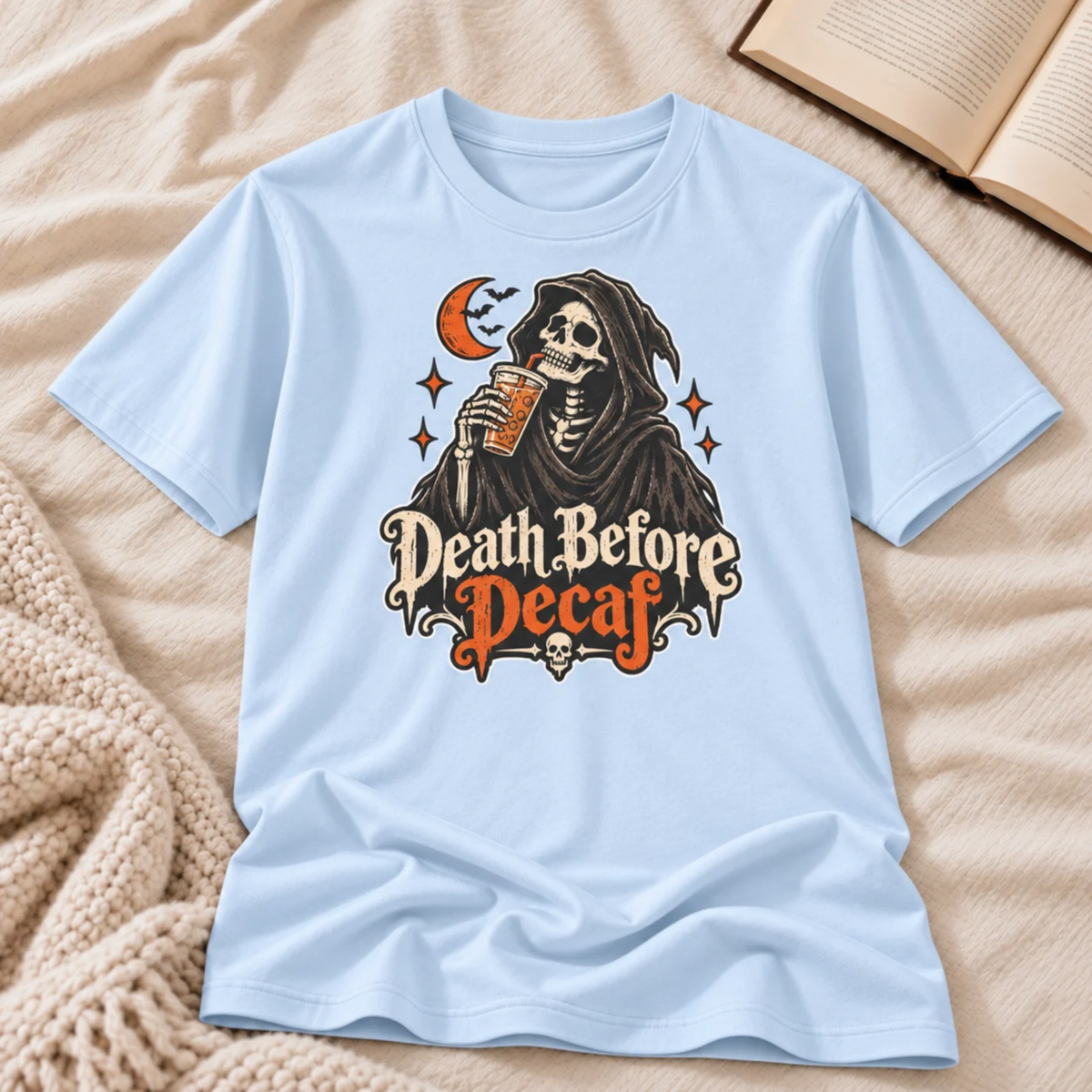 Death Before Decaf T-shirt