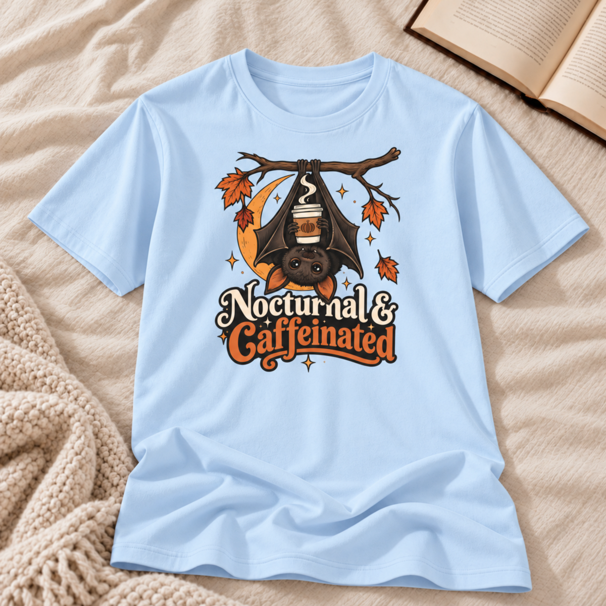 Nocturnal & Caffeinated T-shirt