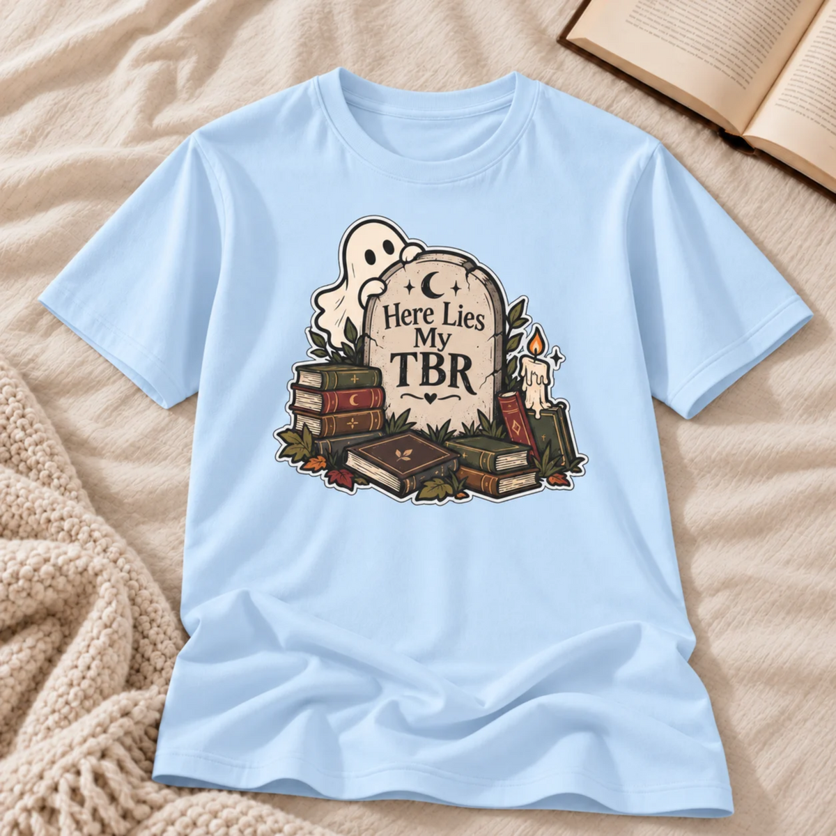 Here Lies My TBR T-shirt