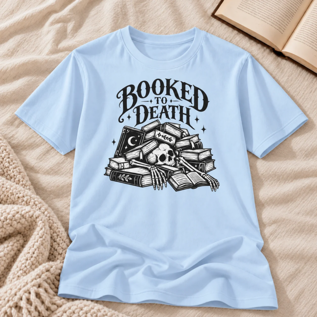 Booked to Death T-shirt