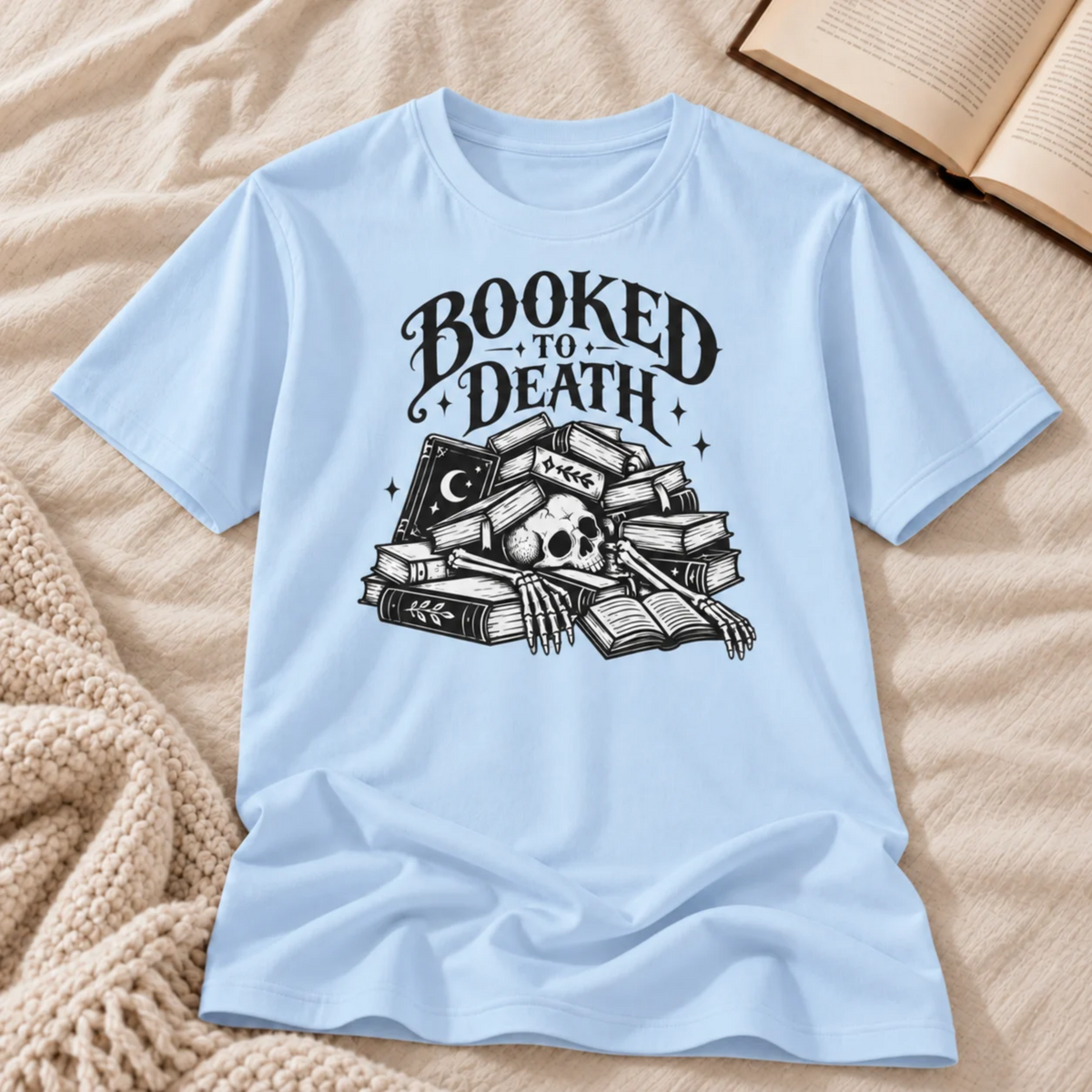 Booked to Death T-shirt