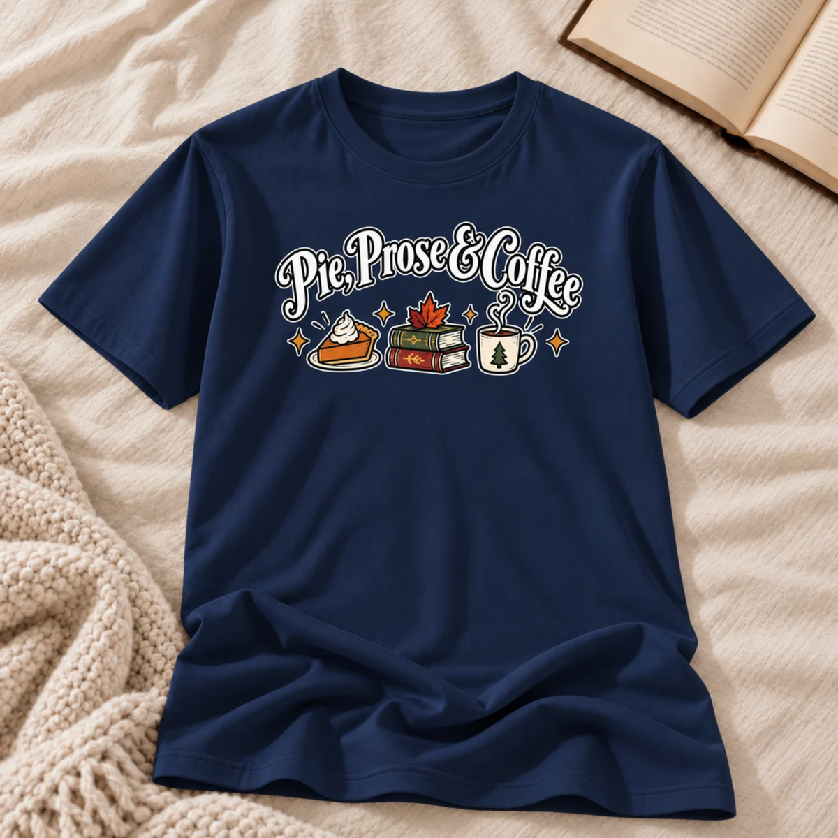 Pie, Prose & Coffee T-shirt