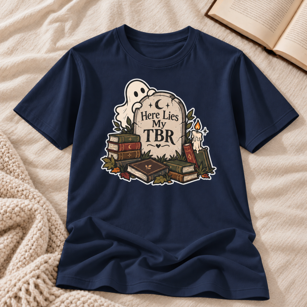 Here Lies My TBR T-shirt