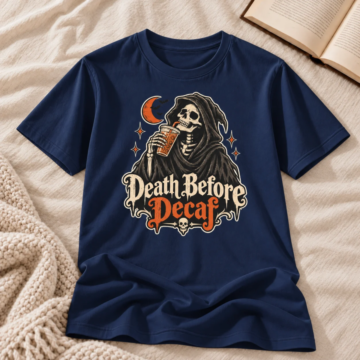 Death Before Decaf T-shirt