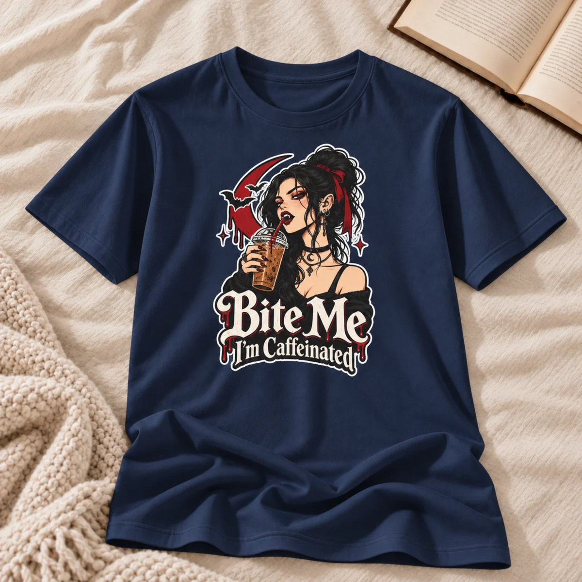 Bite Me I'm Caffeinated T-shirt