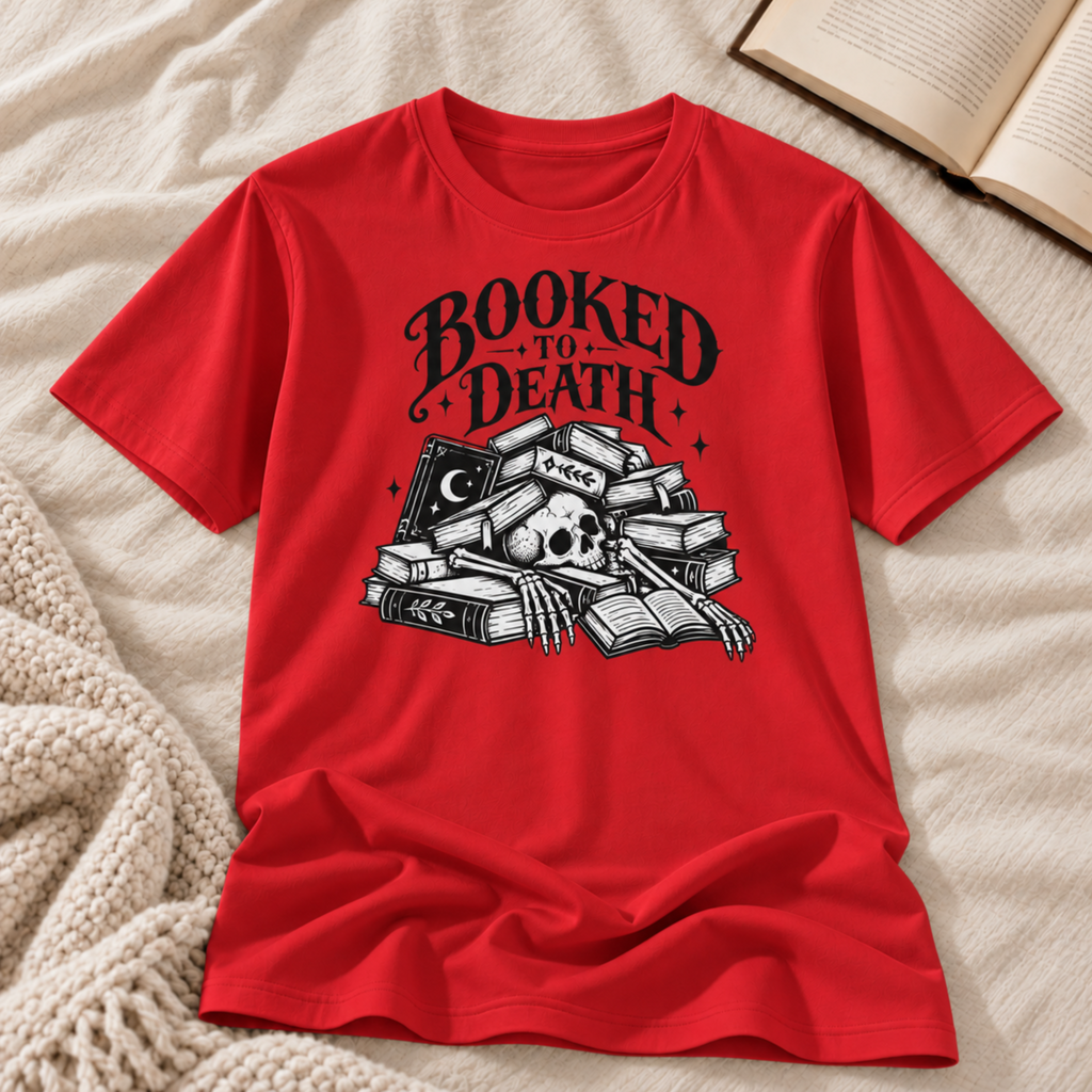 Booked to Death T-shirt