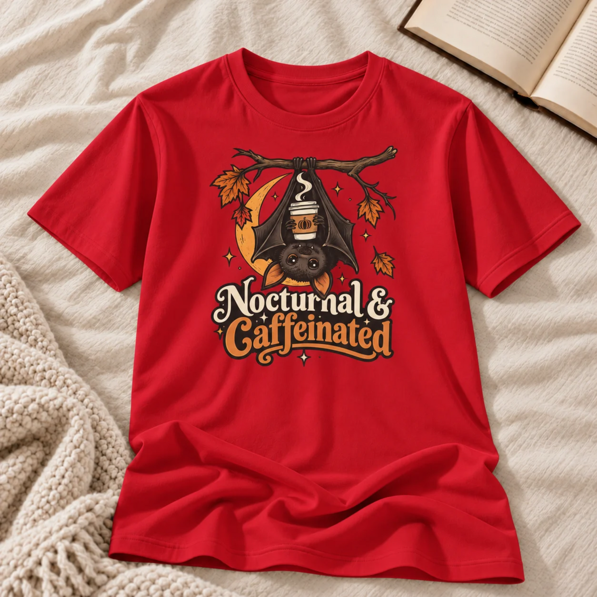 Nocturnal & Caffeinated T-shirt