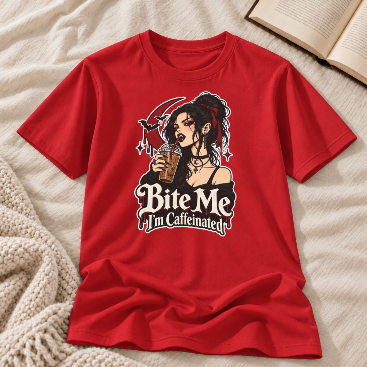 Bite Me I'm Caffeinated T-shirt