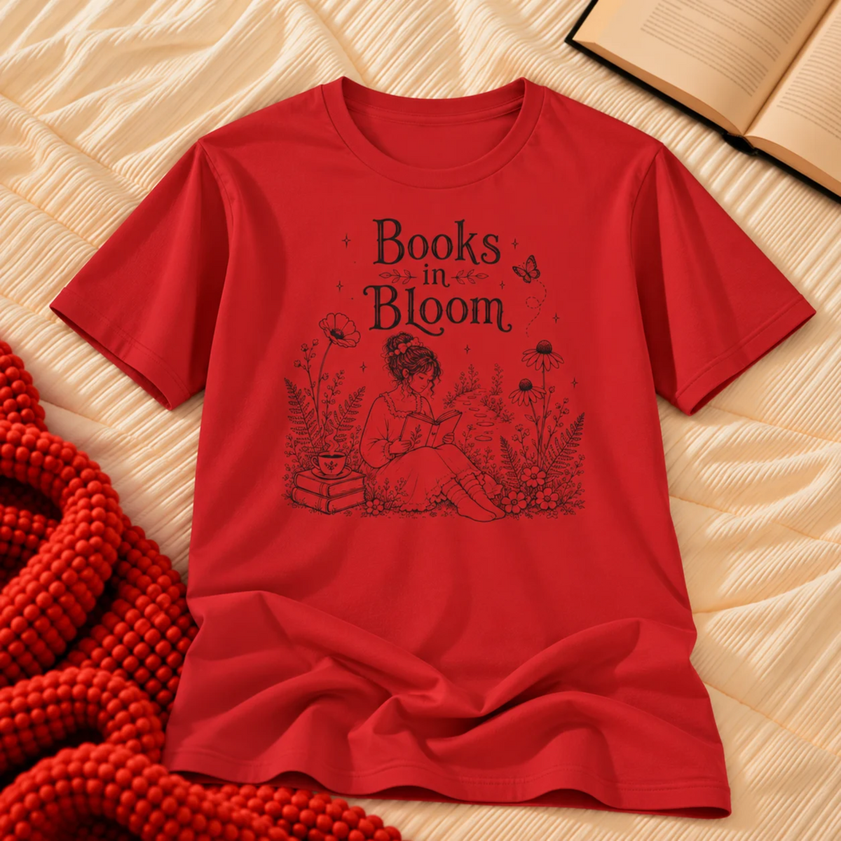 Books in Bloom T-Shirt