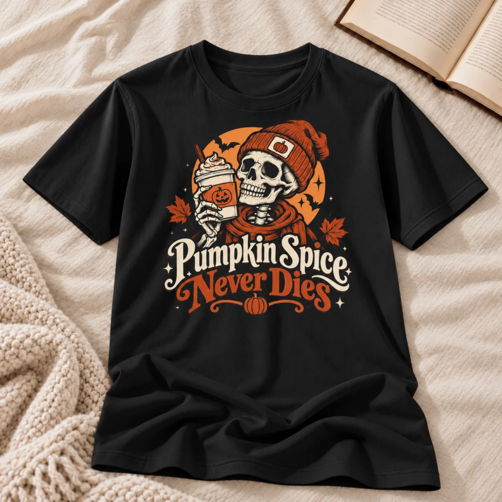 Pumpkin Spice Never Dies T-shirt