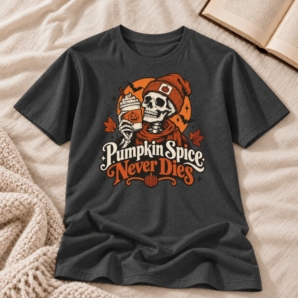 Pumpkin Spice Never Dies T-shirt