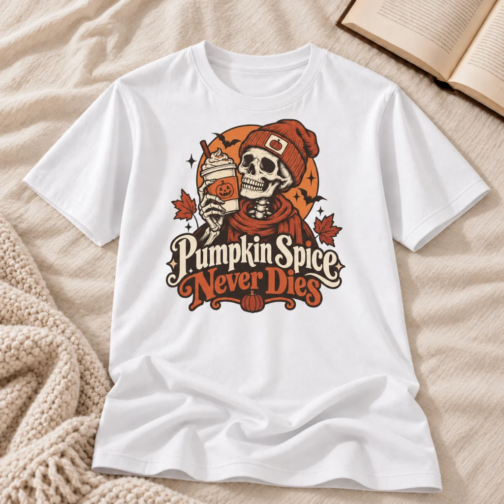Pumpkin Spice Never Dies T-shirt